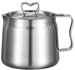 Carafe Filtrante à Huile Pot de filtre à huile de grande capacité, récipient de filtre à huile polyvalent, récipient de stockage de graisse de Bacon, panier à friture, outils de cuisine ménagers Pour