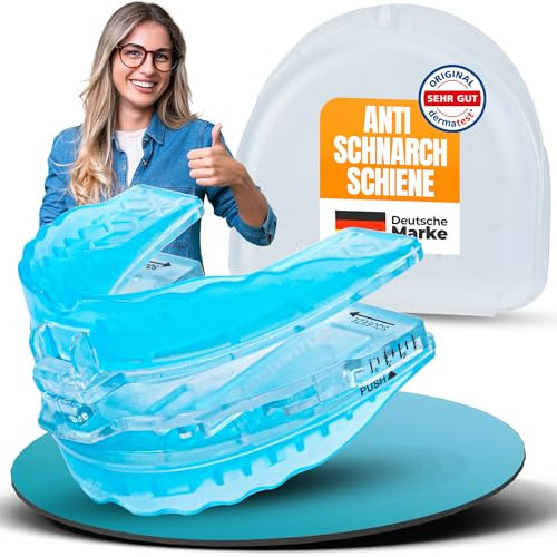 Schnarchstopper - Anti Schnarch Schiene - Mittel Gegen Schnarchen Stopper - Schnarchschiene Männer & Frauen - Antischnarchschiene - Schlafapnoe Mundstück Anti Schnarchen verhindern - Snoring Stopper