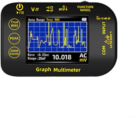 Smart Graphic Multimeter, Dual-Mode Smart Handheld Multimeter, With Voltage Graphing & Data Logging, For Fieldwork, Labs, Or DIY Projects