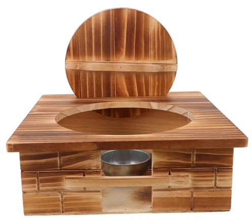 BESPORTBLE Support Vintage pour Mini Cuisinière Étagère de Rétro Polyvalente pour Décor de Cuisine pour Repas Famille et Dîners