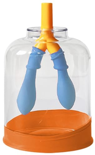 Trveqhk Lung Function Model,Respiratory System Learner Aids - Professional Lung Breathing Learning Model Tool for Science, School, Classroom