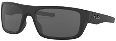 Oakley Men’s Drop Point Sunglasses, Black (Matte Black), 61