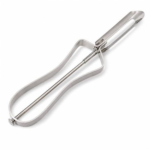 “Old-School” Professional Vegetable, Potato, Carrot Peeler – Stainless Steel Body and Blade
