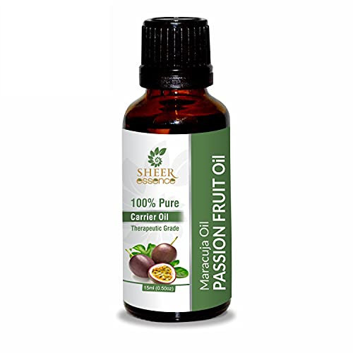 Passion Fruit Seed (Maracuja) Oil -(Passiflora Edulis)- Carrier Oil 100% Pure Natural Undiluted Uncut Therapeutic Grade Oil 1.01 Fl.OZ