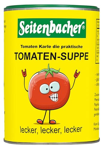 Seitenbacher Tomaten Karle | Suppe & Soße Allrounder I vegan I glutenfrei I lactosefrei I (1x400g)