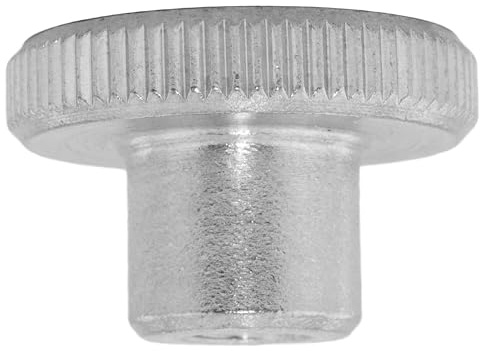 D´s Items | Rändelmuttern - M2,5 - DIN 466 - Edelstahl A1 - [2 Stück] - | Hohe Form VA