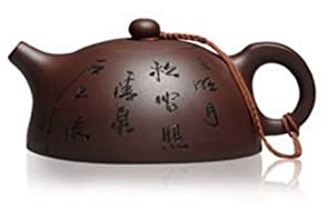 Teteras de cerámica hechas a mano Yixing chinas de arcilla púrpura tetera tradicional Zisha KungFu tetera A18