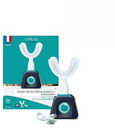 Brosse à Dents Électrique Y-Brush 2024 - Brosse en Y - 3 Mois d'Autonomie - Pack NylonStart Adulte - Cliniquement prouvé par des dentistes