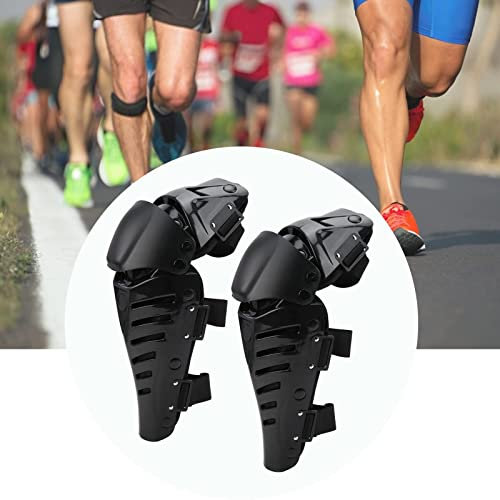 MJZYP Protector Rodilla Motocross, Motocicleta Rodilleras Protector, Rodilleras Transpirables para Carreras para Andar en Bicicleta, Montar en Bicicleta Y Deportes Múltiples