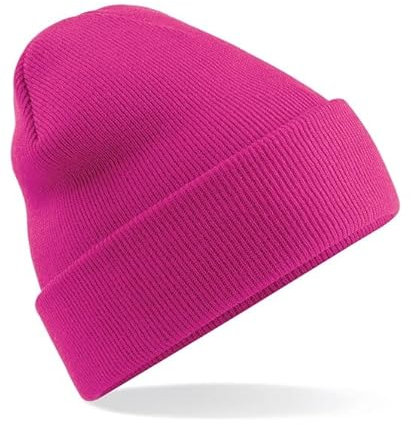 COOZO Original Mütze mit Bündchen - Fuchsie