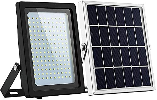 ISOLEI Reflector Solar para Exteriores, Luces solares Impermeables Ip65 con Sensor de Movimiento, Luces de inundación solares superbrillantes LED para Entrada de jardín