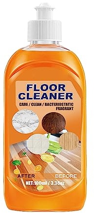 100ml Powerful Decontamination Floor Cleaner, Starke Bodenreiniger, Reinigungsmittel Konzentrat, Parkettreiniger, Holzboden Reiniger, Allzweckreiniger, Polierreiniger und Fleckenentferner für Boden