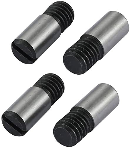 XYWHPGV 4 Stück M8 Außengewinde 22mm Länge Karbonstahl Schlitzantrieb Kegelstift Tap(c80d0 3650c 47ad4 d7476 06e22 45ccb