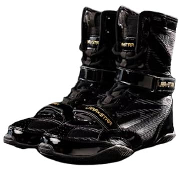 Blissbuilt Athletik Fitnesschuhe Running Sportschuhe Slip On Schuhe High-Top-Boxstiefel wasserdichte Mode Bequeme FüR Bodybuilding Kraftsport