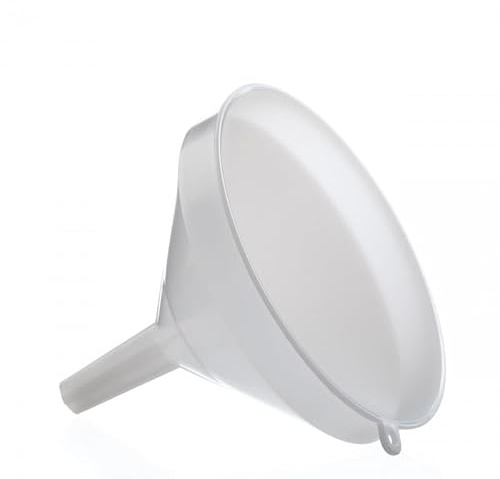 DIAH DO IT AT HOME 25cm Large Plastic Funnel for Demijohns & Brewing - High-Flow Design for Fast Liquid Transfer - Professional Food-Grade Tool for DIY Wine, Beer & Cider Makin