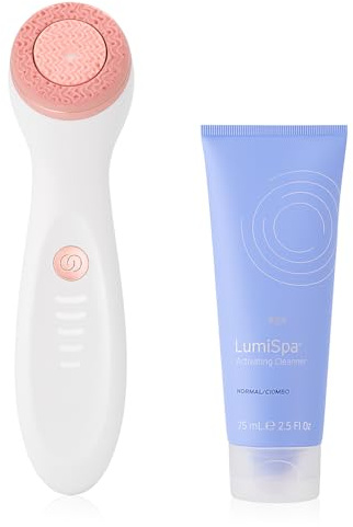 Nu-Skin Age LOC Lumi-Spa iO Rose Gold Cleansing Kit With Normal to combo Skin Cleanser(New packing)
