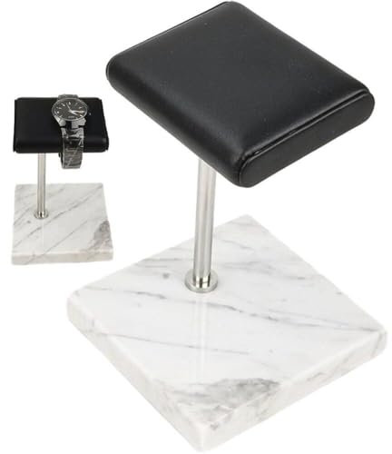 Marmor-uhrenständer, Uhrenständer, Uhrenplatzierungsständer, Pu-Leder, Schmuckhalter, Armbandständer Für Den Laden Oder Den Heimgebrauch