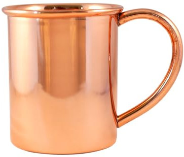 IMTRA FASHION Kupfer-Cocktailbecher Handgefertigter Moscow Mule-Becher 2Er-Set Zum Trinken