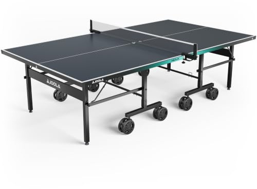 JOOLA bordtennisbord Nova 500A – Premium utomhus bordtennisbord väderbeständigt vikbart med nätsystem & hjul