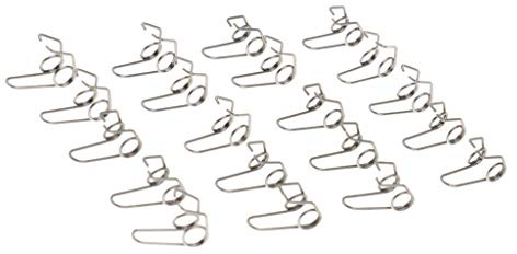 20 Pieces Trumpet Water Key Waterkey Spit Value Spring for Brass Instrument