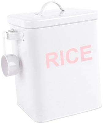 Sealed Food Storage Bin Space Saving Rice Container Countertop Organiser for Dry Foods Grains and Baking Supplies