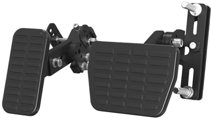 Extensores Pedal Embrague - Pedales Freno Acelerador, Accesorio Coche | Adaptador Pedales Conductor Bajo, Confort Mejorado, Conducción Segura, Montaje Fácil