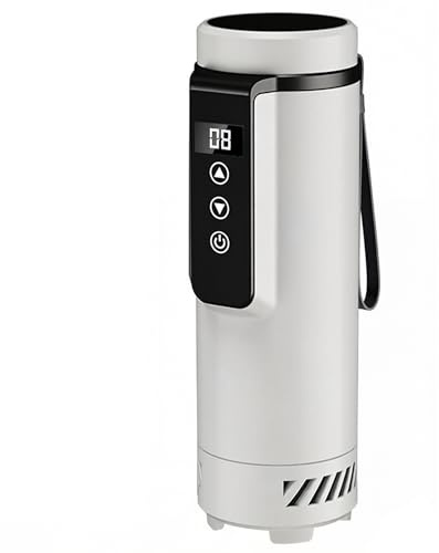 Ginwrek Contenitore termico per insulina contenitore termico elettrico per insulina Farmaco portatile con borsa refrigerante bianco