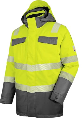 WÜRTH MODYF Warnschutz Winter Parka 3in1 Neon EN 20471 3