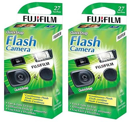 Fujifilm Quicksnap Flash 400 appareils Photo jetables avec Flash 6 Pack (QuickSnap) 6 Pack (Quicksnap)