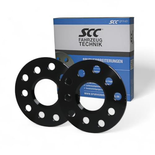 SCC Spurverbreiterungen Spurplatten 2x7mm 5x100-5x112 10274W kompatibel mit Mclaren MP4 Coupe MP4 Spider