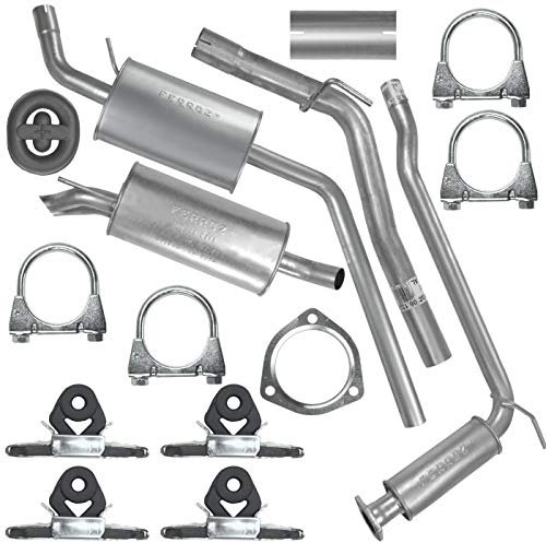 Auspuffanlage Schalldämpferset Auspuff für VW Transporter T4 IV SWB, LWB 2.5 TDI