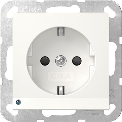 SCHUKO LED-Leuchte + SH System 55 Reinwe GIRA 417027