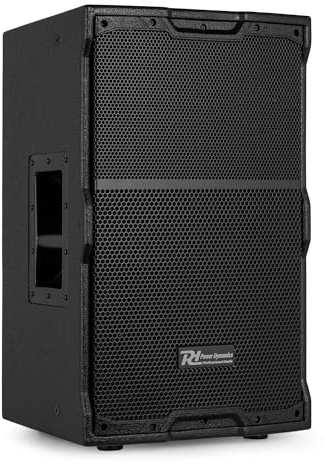 Power Dynamics PDY212A PA-Lautsprecher-Aktiv, 12 Zoll PA Speaker 350 Watt RMS, DSP, Bluetooth, DJ PA Box, krafvoller Bass, Sound Control Display, Class-D-Verstärker, 700 Watt