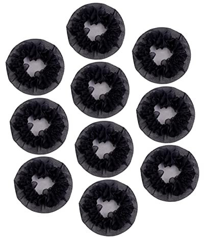Healeved 10stücke Teiliges Elastisches Haarnetz Für Damen Atmungsaktiv Und Langlebig Für Ballett Sport Und Bühnenauftritte Unsichtbarer Haarbun-halter Mit Flexiblem Gummizug Perfektes Acces