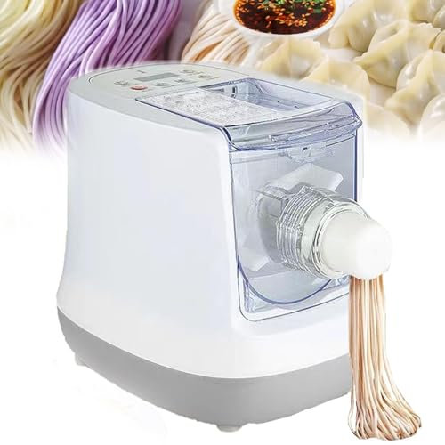 Cplsntaeam Macchina Automatica per Pasta Fresca, Macchina per Pasta, 260W, 650 g di Farina, 13 trafile di Diverse Dimensioni, Macchine per Pasta elettriche Facile da Pulire, silenziosa