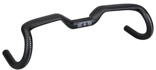 Carbon Rennrad Lenker Aero Fahrradlenker 31.8mm 400-440mm Kohlefaser schwarz Matt (420mm)