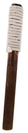 HANABASS Wooden Torch Light for Handheld Oil Torch for Outdoor Decor for Garden Pathway Festivals and Parties Durable and Charming Wooden Design