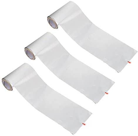 Happyyami Papier D'aluminium Pour Salon De Coiffure, Lot De 3 Rouleaux 50m, Feuille Épaisse Résistante Haute Température, Usage Professionnel Coloration Cheveux Et Manucure