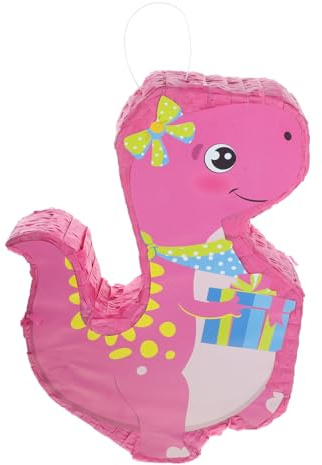 CLISPEED Dinosaur Pinata Candy Piñata Papier Dekoration für Kindergeburtstag Party Geschenkidee für Drinnen und Draußen