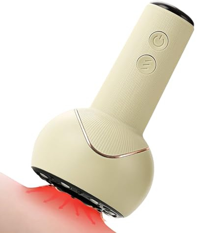 Masajeador de ventosas - máquina de vapor de masaje de calentamiento recargable con pantalla LCD, equipo de terapia portátil para la espalda, piernas, hombros, brazos, relajación muscular, recuperació