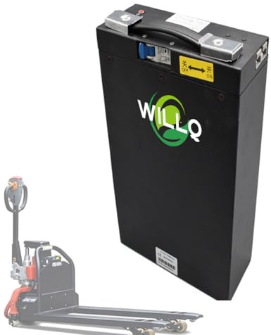 WILLQ Véhicule de manutention de palettes desserte électrique CBD-15J-LI Batterie 24V 35Ah Pack Batterie au Lithium