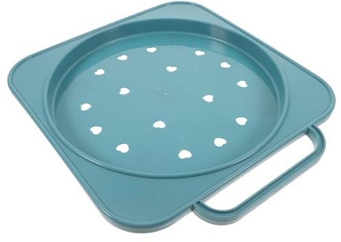 HOMSFOU Supporto per Bombola di Gas con Ruote e Maniglia, Base Stabile per Serbatoio di Propano da Cucina, Carrello Porta Bombole Gas Mobile per Facile Trasporto e Posizionamento