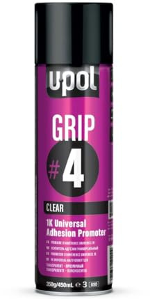 Charging Racer U-POL Grip #4 Primer Adesione Universale Trasparente, Spray 450ml