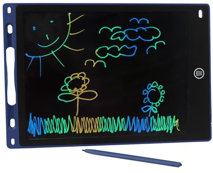 GENIE WP 10 LCD-Schreibtafel 10 Zoll – Digitale Zaubertafel für Kinder & Notizblock für Büro/Zuhause – Papierlos zeichnen & schreiben mit Sperrfunktion, inkl. Stift, Farbiges Display