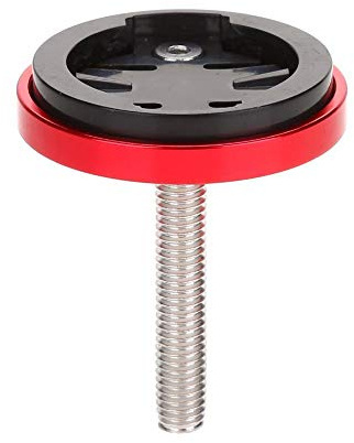 VGEBY Headset Top Cap Outdoors Eloxierte Computer Stoppuhr Halterung für Bryton/Cateye Rot