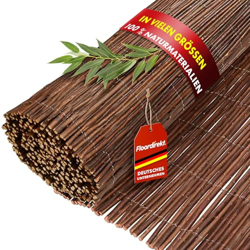 Floordirekt - Recinzione in Vimini, 5 Misure