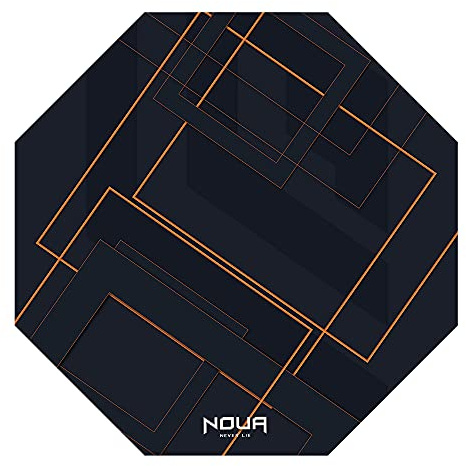 Noua Diamonds FloorPad Tappeto Gaming da Pavimento per Sedia da Gioco Ufficio con Base Antiscivolo Antigraffio Protezione Resistente all’Acqua