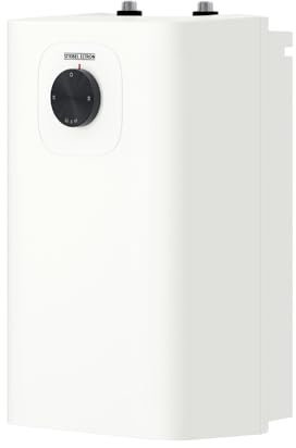 Neueste Generation: STIEBEL ELTRON Kleinspeicher SNU 5 Plus, sehr kompakt, antitropf-, thermostop-Funktion, Untertischboiler 5 Liter Niederdruck mit Stecker, 2 kW, 204972