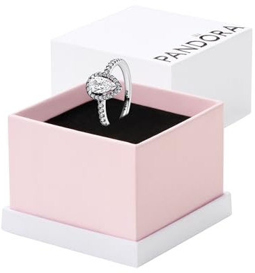 Pandora Timeless Ring Tropfen, Sterlingsilber, mit klarem Cubic Zirkonia