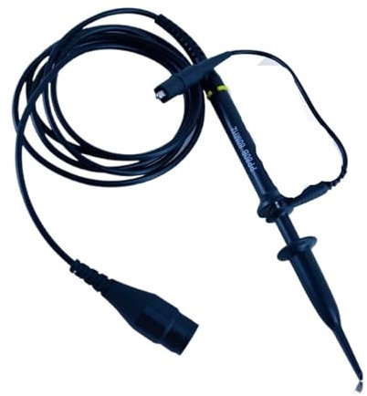 JUUTQA Sonda de osciloscopio Digital X1 X10 80Mhz PP-80B Sondas de Prueba de osciloscopio for osciiloscopio de 130 cm de Longitud